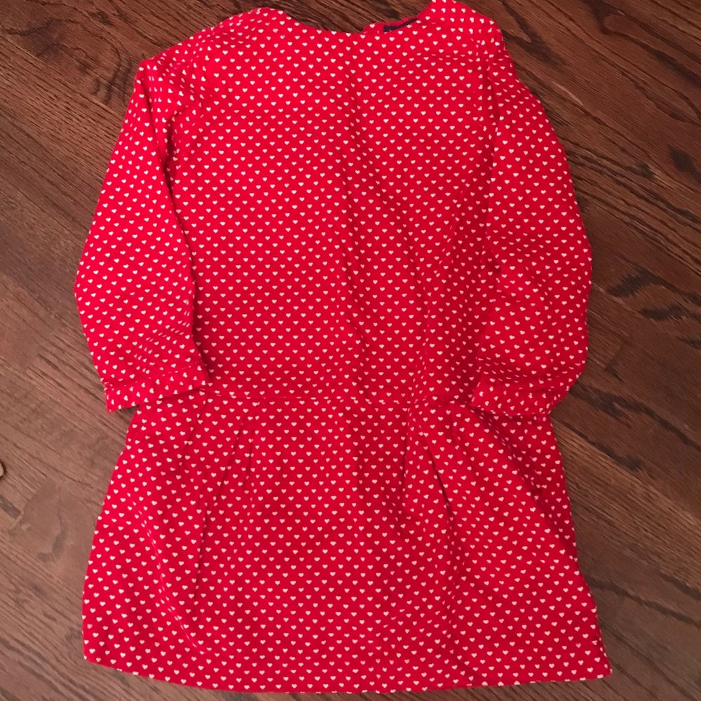 Baby Gap Red Heart Corduroy Dress